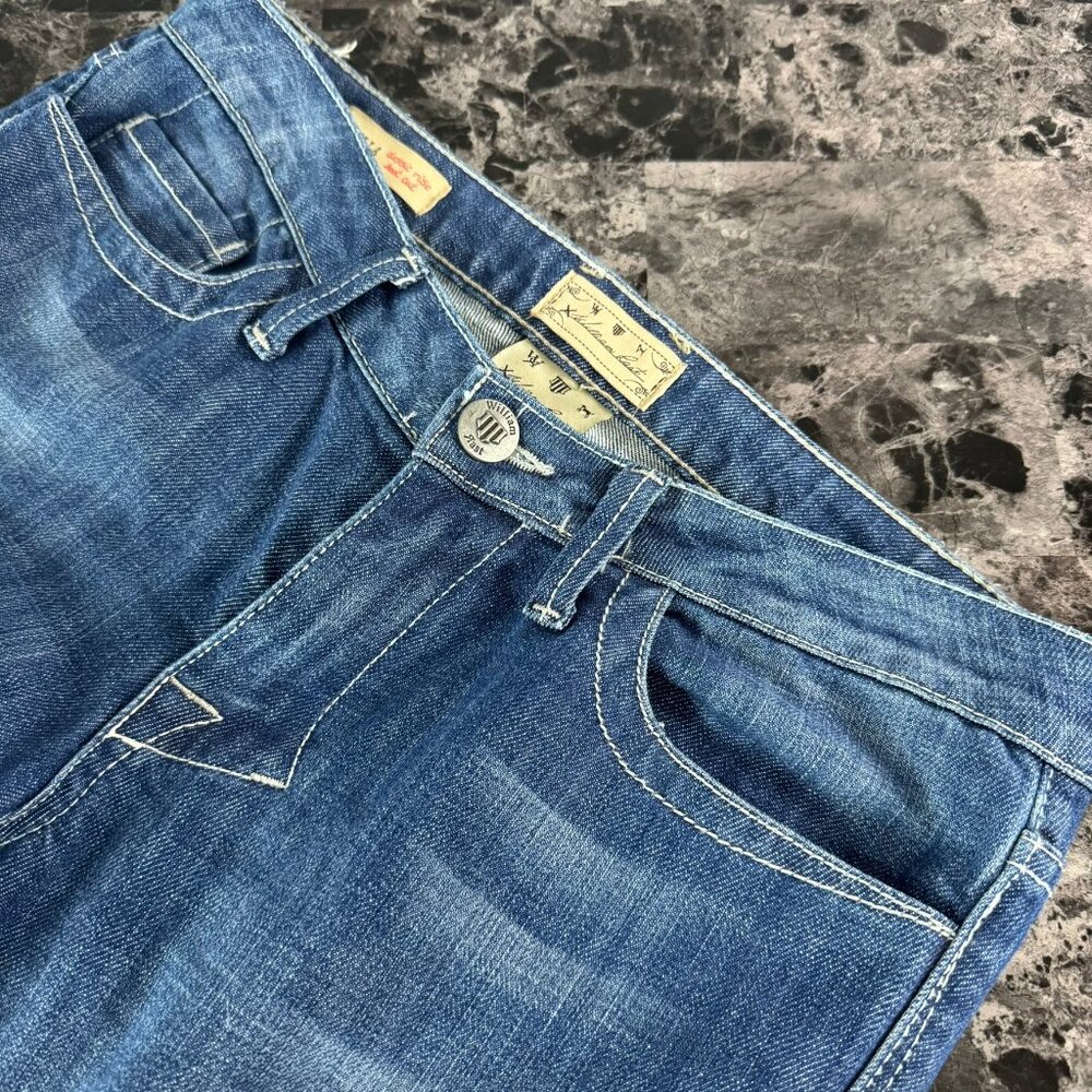 William Rast Jeans Women's Medium Wash Stella Straight Bootcut Casual Western 28